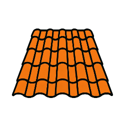 Magnifying glass icon for leak detection